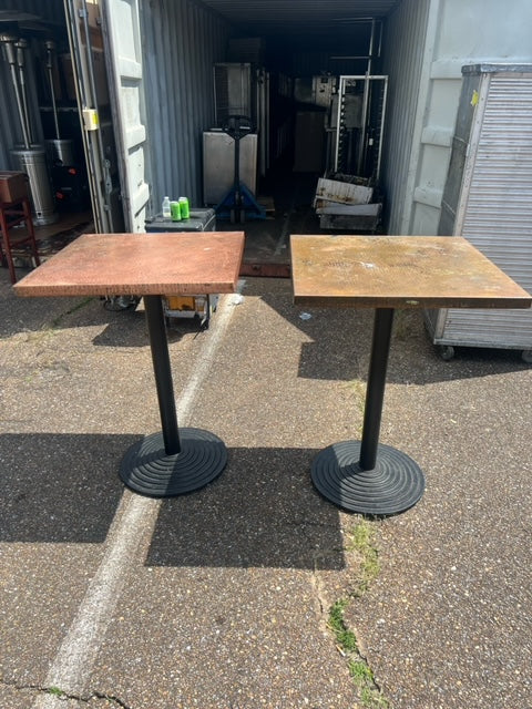 $65ea. / Copper Styled High Top Tables / Great Condition