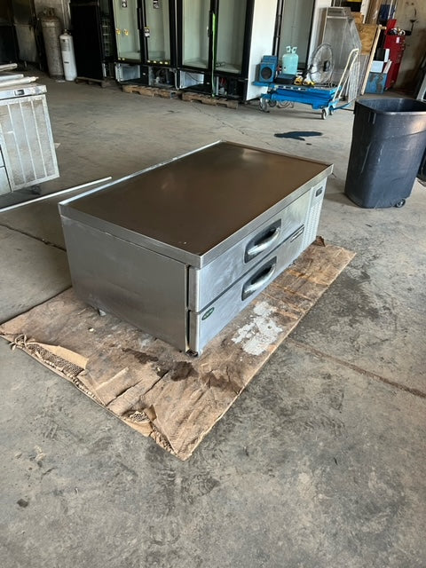 $1700 / 53” Norlake Chef Base / Great Unit / Refrigerated Preptable / Tested by Certified Tech