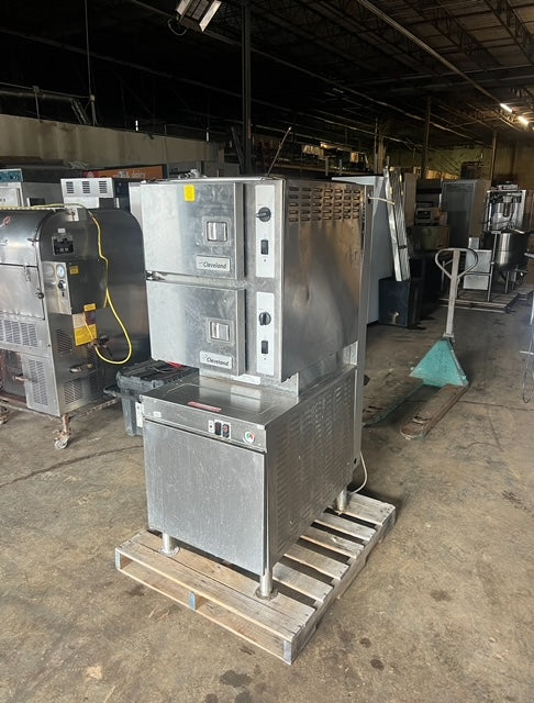 $3500 / Cleveland 24CGM200 (6) Pan Convection Steamer - Cabinet, Natural Gas / Restaurant Equipment
