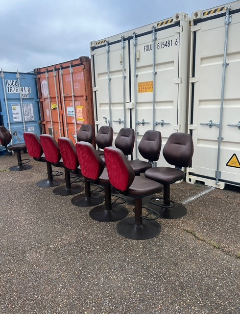 $200ea OBO / Over 200 in Stock / 360 Degree Swivel Casino Chairs / Very Comfortable / High Quality / Man Cave Chairs / Restaurant Equipment / Nightlife / Ready for Delivery