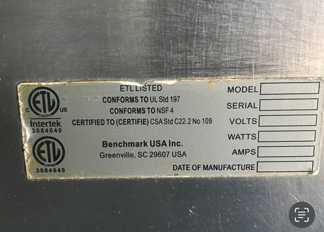 $1000 OBO / Pizza Warmer Display Case / Amazing Condition / Commercial Equipment / Certified by Licensed Technician