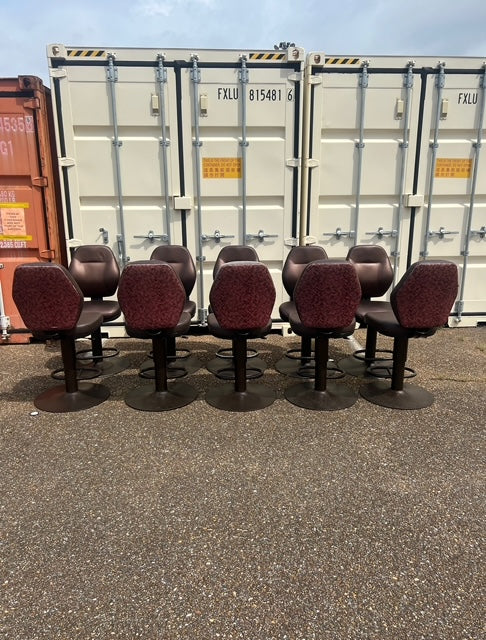 $200ea OBO / Over 200 in Stock / 360 Degree Swivel Casino Chairs / Very Comfortable / High Quality / Man Cave Chairs / Restaurant Equipment / Nightlife / Ready for Delivery