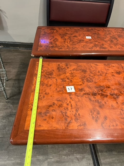 $70ea / Glazed 4 Top Restaurant Tables / Amazing Condition