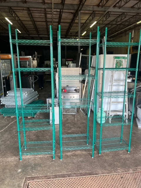 $100ea. / 3 In Stock / Epoxy Covered Storage Racks / Sturdy Equipment / Restaurant Equipment