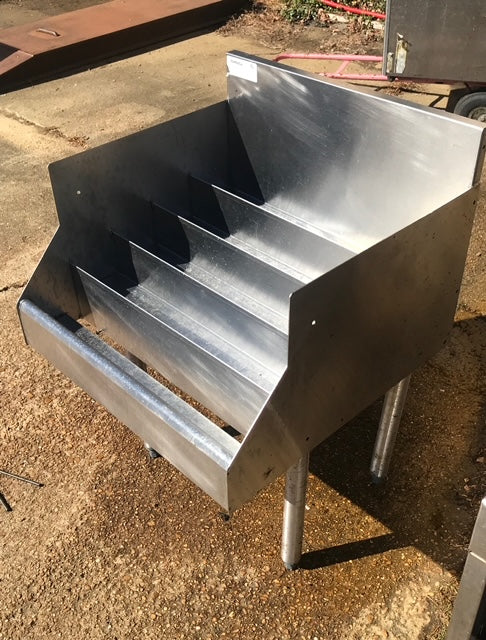 $300 / 2ft Bottle Rack for Bar / Bar Equipment / Stainless Steel / Restaurant Equipment