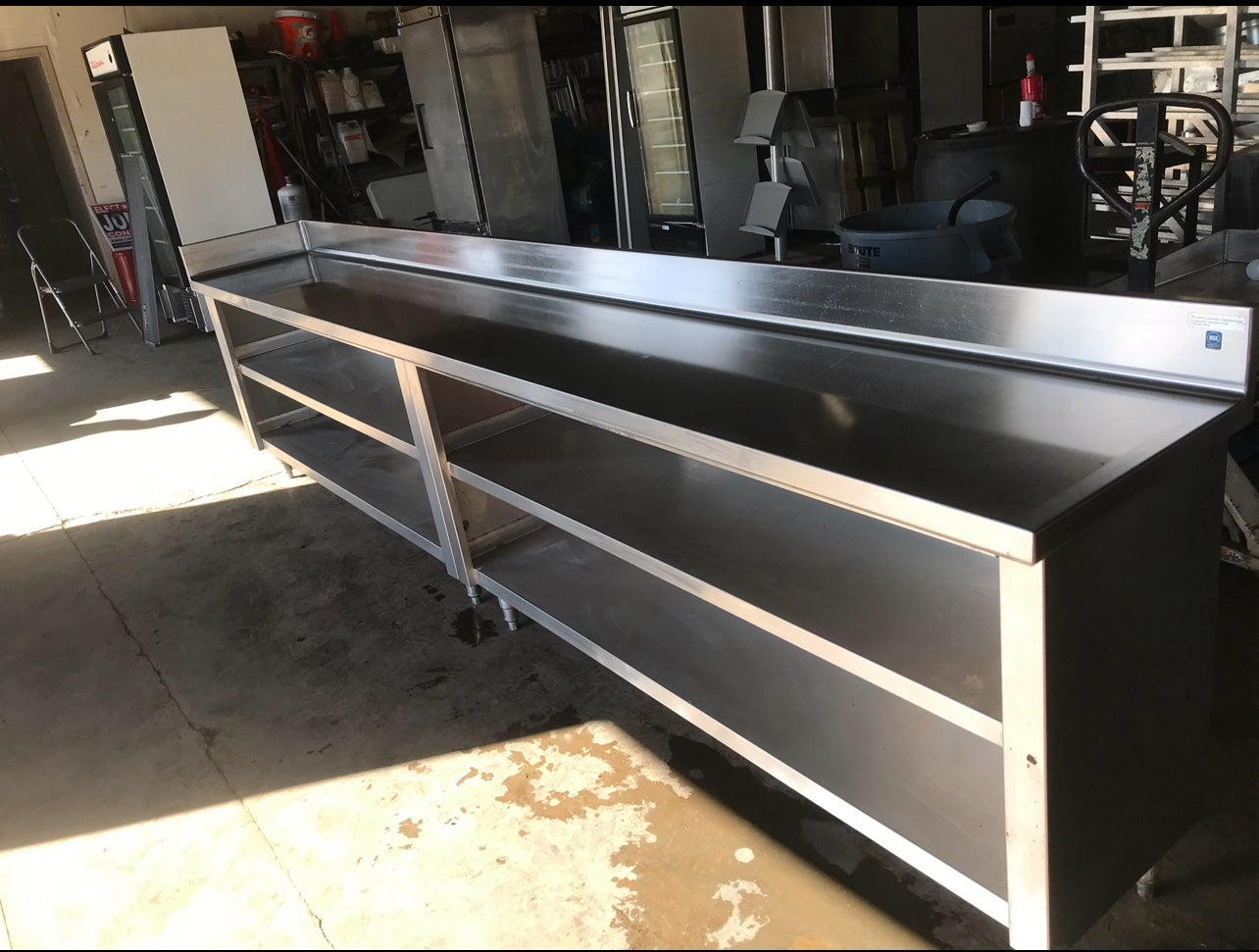 $2200 OBO / 12ft Long Stainless Steel Fixture / Heavy Duty / Custom Made / Quality Used Restaurant Equipment