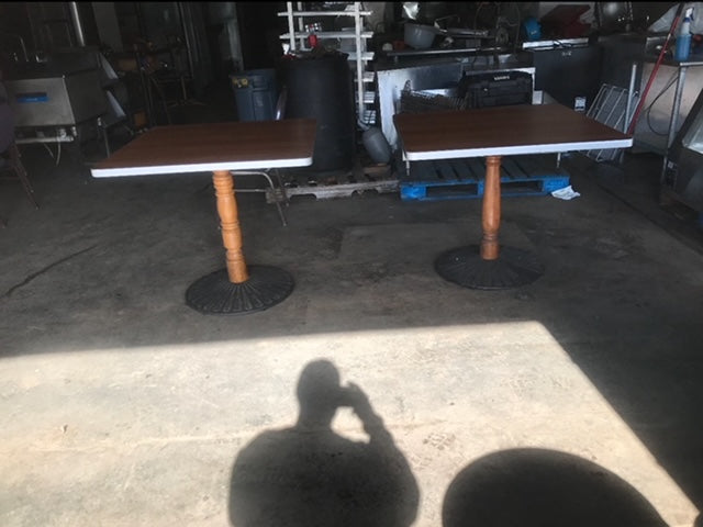 $40ea / 36”x36” Restaurant Tabletop / Restaurant Furniture / Ready for Pickup or Delivery