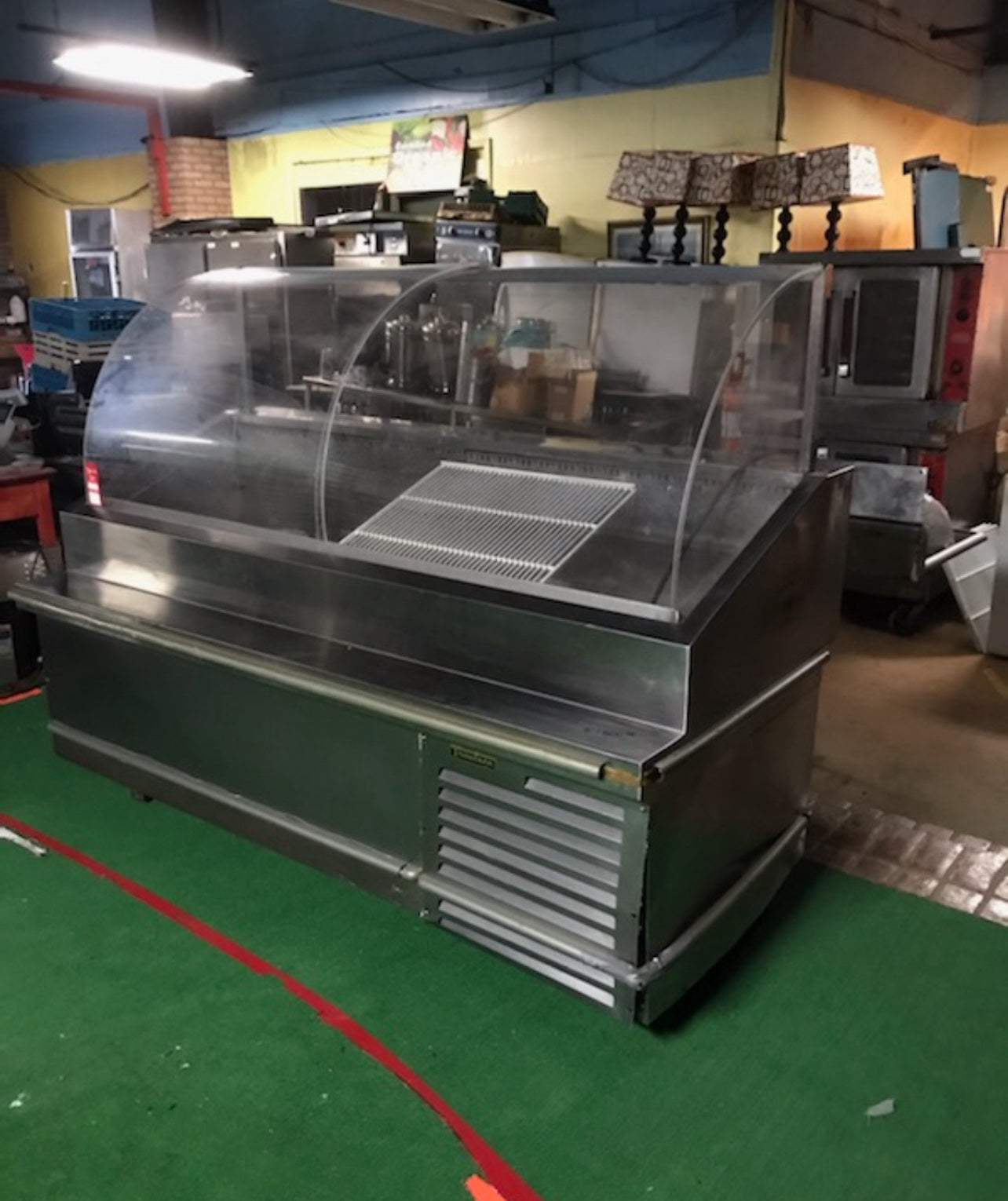 $4500 / Traulsen TD078HT-1 Stainless Steel 78" Seafood Display Case / Restaurant Equipment / Certified By Tech