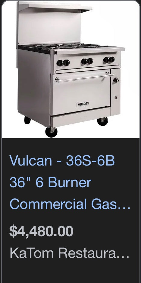 $1650 / 24” Vulcan Char Grill / Excellent Condition / Natural Gas Char Grill / Restaurant Equipment