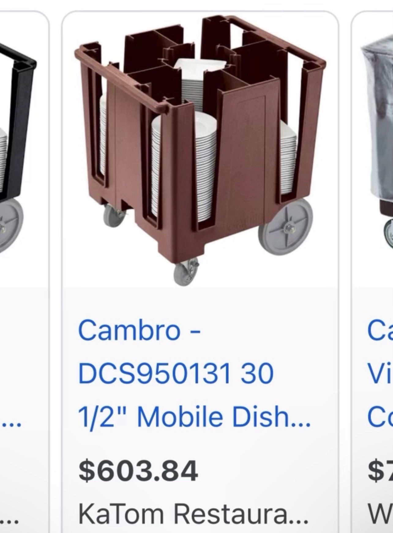 400ea / Rolling Plate Rack / Great For Restaurant / Quality Equipment