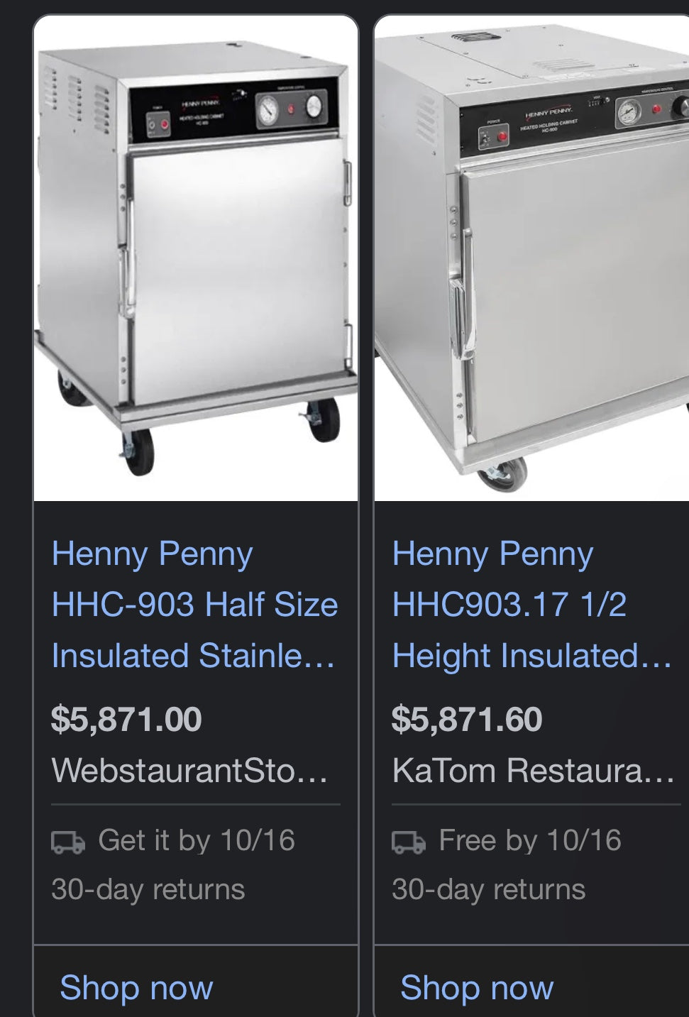 $1000 OBO / Henny Penny Half Size Pass Through Warmer / Double Sided Warmer / Food Warmer / Under Counter Warmer / Restaurant Equipment