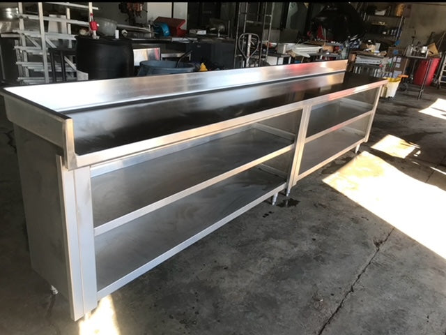 $2200 OBO / 12ft Long Stainless Steel Fixture / Heavy Duty / Custom Made / Quality Used Restaurant Equipment