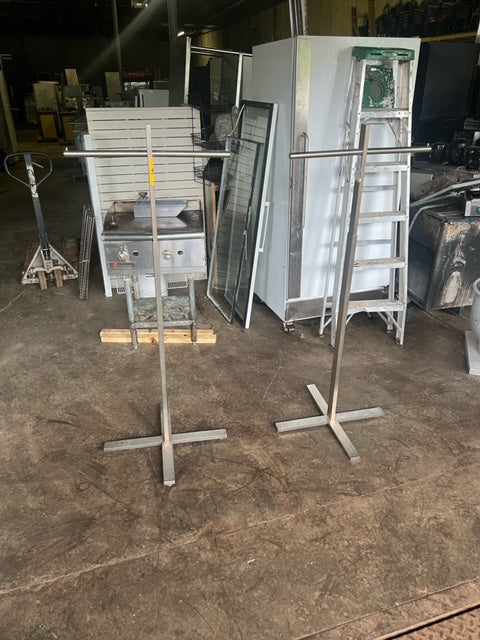 $60ea. 2 In Stock / 2 Way Clothing Rack / Great Condition / Boutique Equipment