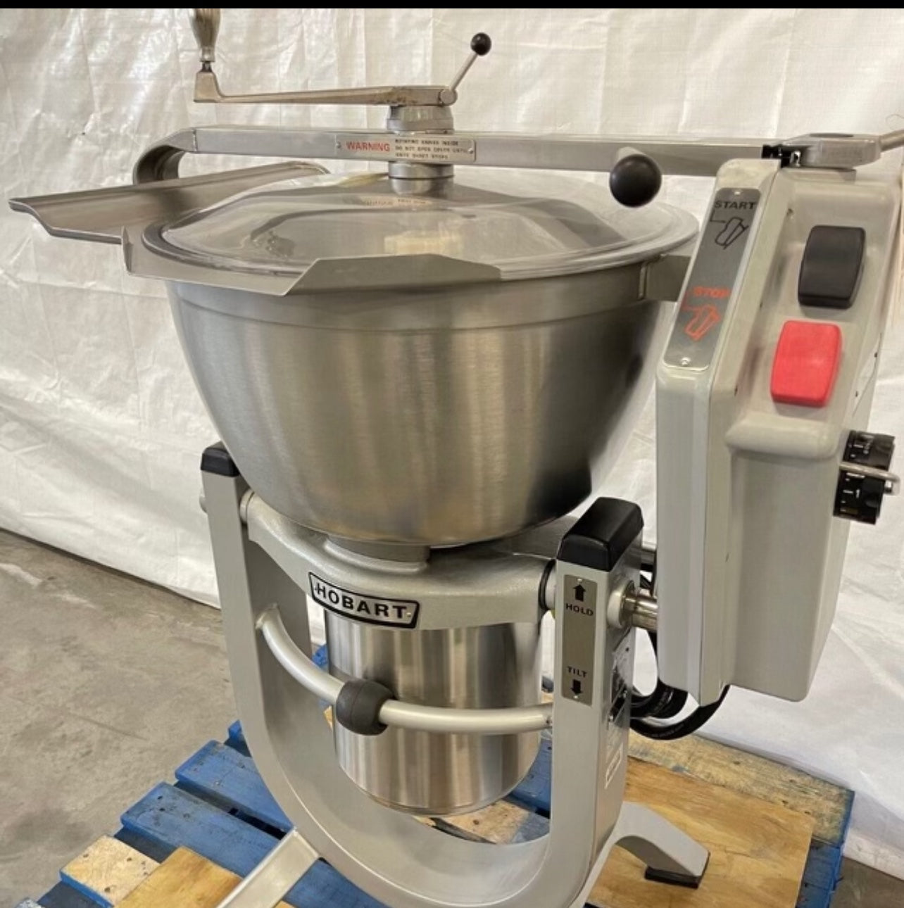 $5000 / Hobart HCM450 45 Quart Vertical Cutter Mixer / Restaurant Equipment / Certified by Tech