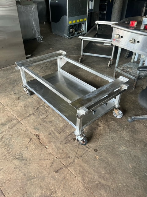 $800 / 4ft Long Mobile Equipment Stand / Great Piece / Great Condition / Restaurant Equipment