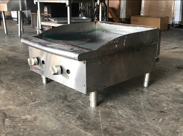 $800 / 24” Flat Grill / Natural Gas Flat Grill / Restaurant Equipment / Tested By Certified Tech