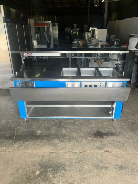 $6000 OBO / 3 Well Warming and Serving Station / High Quality / Restaurant Equipment / Buffet Equipment / Cafeteria Equipment