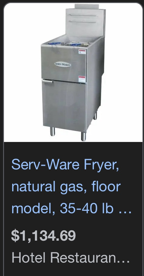 $2200 / Serv-Ware 2 Burner w/ Flatgrill and Deep Fryer Combo / Compact Kitchen / Restaurant Equipment / Ready for Delivery