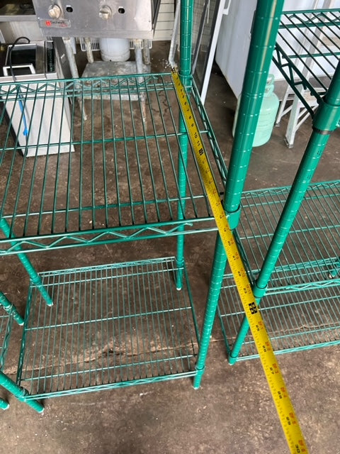 $100ea. / 3 In Stock / Epoxy Covered Storage Racks / Sturdy Equipment / Restaurant Equipment