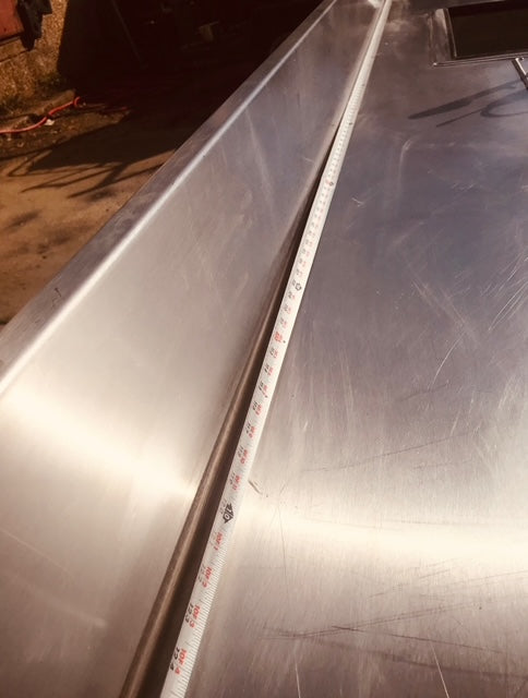 $5000 / OBO 11Ft Stainless Steel Fixture w/ Built in Ice Well and Rinsing Station / Bar Equipment / Custom Made Stainless Steel / Restaurant Equipment / Quality Restaurant Equipment