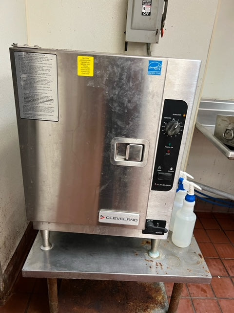 $5000 / Clevland Countertop Steamer MN:22CET6.1 / NSF CERTIFIED / Ready For Delivery