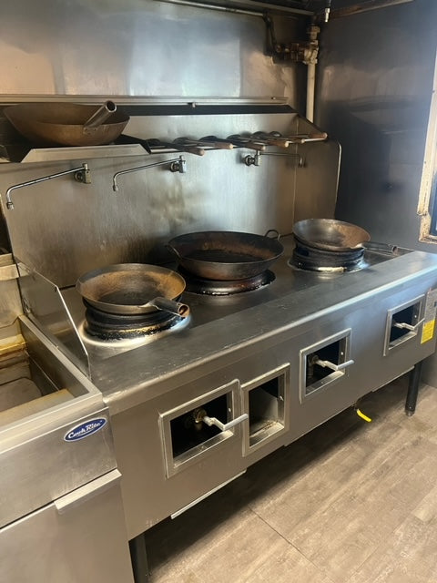 $5500 / 3 Compartment Wok Range MN: CPA-3 / Verified Quality Assured / Delivery Available