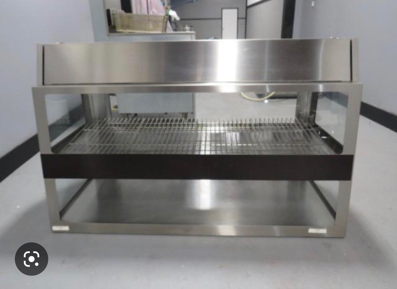 $2500 / Stainless Steel 4-Pan Hot Food Case / Food Warmer / Gas Station Warmer / Display Warmer